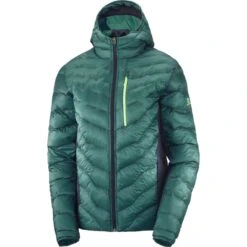 SALOMON OUTPEAK INSUL HOODIE W PACIFIC/NIGHT SKY 22