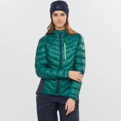 SALOMON OUTPEAK INSUL HOODIE W PACIFIC/NIGHT SKY 22 -SnowPeak Gear Store 9 102586 outpeak insul hoodie w pacific night sky lc1597900 03