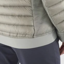 SALOMON OUTLINE DOWN HOODIE W WROUGHT IRON 22 -SnowPeak Gear Store 9 102624 outline down hoodie w wrought iron lc1578700 05