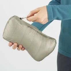 SALOMON OUTLINE DOWN HOODIE W WROUGHT IRON 22 -SnowPeak Gear Store 9 102624 outline down hoodie w wrought iron lc1578700 06