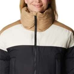 COLUMBIA PIKE LAKE CROPPED JACKET W BLACK/CHALK/BEACH 22 12 COLUMBIA PIKE LAKE CROPPED JACKET W BLACK/CHALK/BEACH 22 -SnowPeak Gear Store 9 102756 pike lake cropped jacket w black chalk beach 1955223 011 05