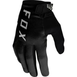 FOX W RANGER GLOVE GEL BLACK 23
