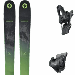 BLIZZARD RUSTLER 9 GREEN + TYROLIA ATTACK 11 GW W/O BRAKE A