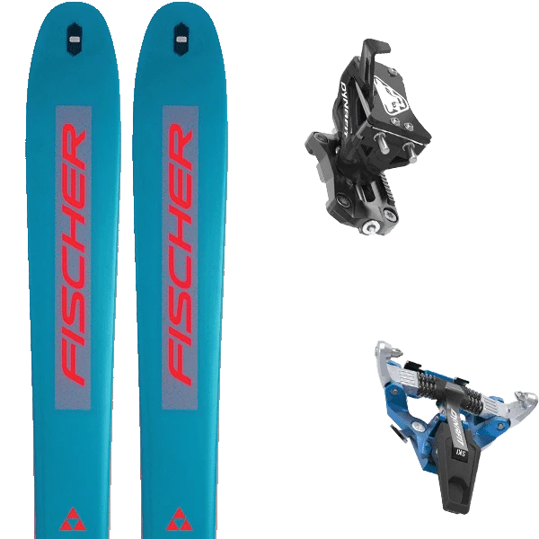 FISCHER HANNIBAL 96 CARBON + DYNAFIT SPEED TURN BLUE 3 FISCHER HANNIBAL 96 CARBON + DYNAFIT SPEED TURN BLUE