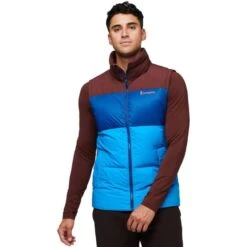 COTOPAXI SOLAZO DOWN VEST CHESTNUT & SALTWATER 23 -SnowPeak Gear Store 9 110196 solazo down vest chestnut saltwater sdv chssw 02