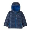 PATAGONIA BABY HILOFT DOWN SWEATER HOODY NEW NAVY 23 2 PATAGONIA BABY HILOFT DOWN SWEATER HOODY NEW NAVY 23 -SnowPeak Gear Store 9 110833 baby hiloft down sweater hoody new navy 60494 nena 01