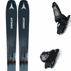 ATOMIC MAVERICK 86 C METALIC BL/RED + MARKER GRIFFON 13 ID BLACK