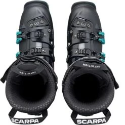 SCARPA 4-QUATTRO SL BLACK LAGOON W 23 -SnowPeak Gear Store 9 111350 4sl black lagoon 12013 502 1 05