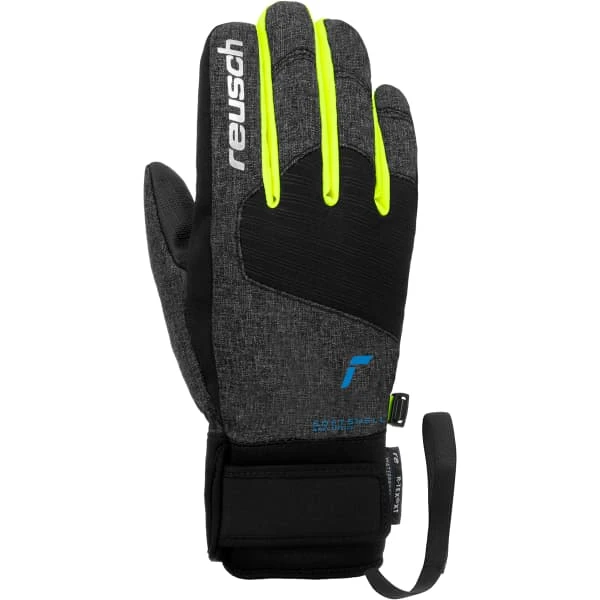 REUSCH SIMON R-TEX XT JR BLCK MEL/BLCK/SAFE YELLOW 23 4 REUSCH SIMON R-TEX XT JR BLCK MEL/BLCK/SAFE YELLOW 23 - Image 2