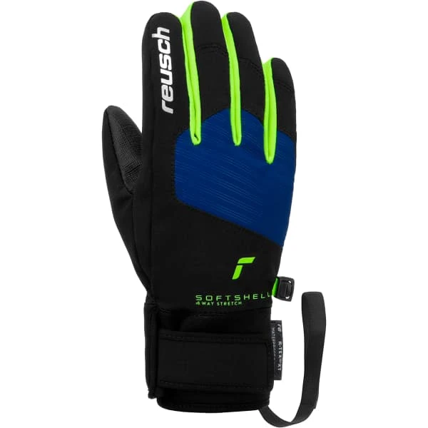 REUSCH SIMON R-TEX XT JR BLCK/SURF THE WEB/NEON GREEN 23 4 REUSCH SIMON R-TEX XT JR BLCK/SURF THE WEB/NEON GREEN 23 - Image 2