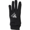 ODLO GLOVES STRETCHFLEECE LINER ECO BLACK 23 -SnowPeak Gear Store 9 113268 gloves stretchfleece liner eco black 762700 15000 01