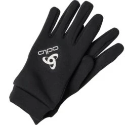 ODLO GLOVES STRETCHFLEECE LINER ECO BLACK 23 -SnowPeak Gear Store 9 113268 gloves stretchfleece liner eco black 762700 15000 03