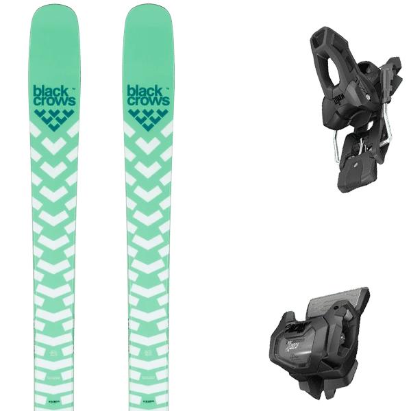 BLACK CROWS ATRIS BIRDIE + TYROLIA ATTACK 11 GW W/O BRAKE A 3 BLACK CROWS ATRIS BIRDIE + TYROLIA ATTACK 11 GW W/O BRAKE A