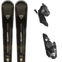 ROSSIGNOL NOVA 6 + XPRESS W 11 GW B83 BLACK SPARKLE 23