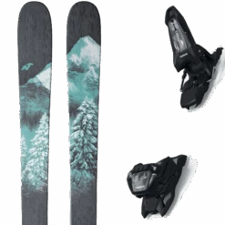 NORDICA SANTA ANA 104 FREE + MARKER GRIFFON 13 ID BLACK