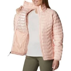 COLUMBIA POWDER LITE JKT W PEACH BLOSSOM 23 -SnowPeak Gear Store 9 116797 1699061 890 03