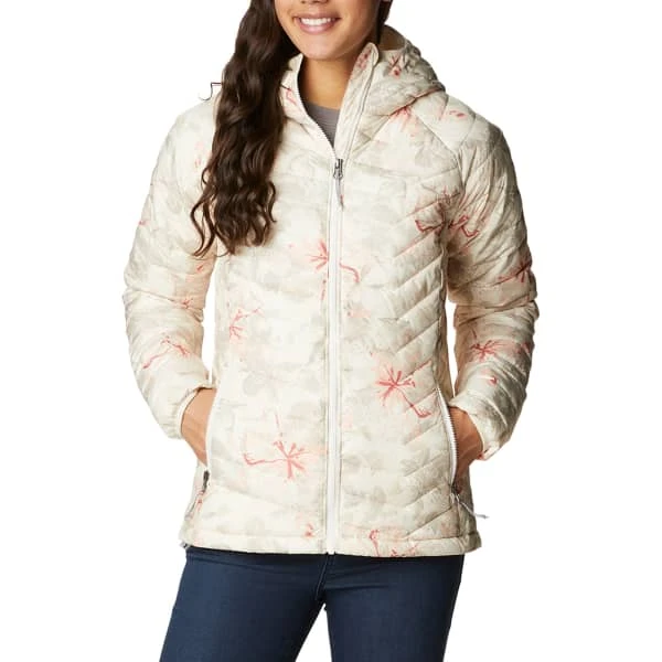 COLUMBIA POWDER LITE HOODED JKT W CHALK AURELIAN 23 3 COLUMBIA POWDER LITE HOODED JKT W CHALK AURELIAN 23