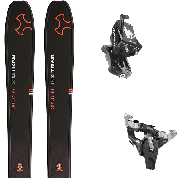 SKI TRAB ORTLES 85 + DYNAFIT SPEED TURN BLACK/SILVER 3 SKI TRAB ORTLES 85 + DYNAFIT SPEED TURN BLACK/SILVER