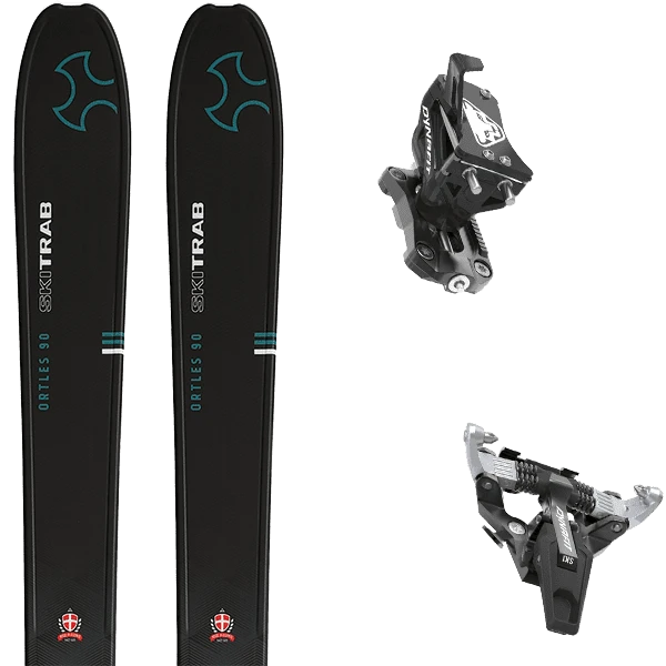 SKI TRAB ORTLES 90 + DYNAFIT SPEED TURN BLACK/SILVER 3 SKI TRAB ORTLES 90 + DYNAFIT SPEED TURN BLACK/SILVER