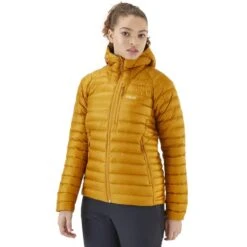 RAB MICROLIGHT ALPINE JKT W DARK BUTTERNUT 23 -SnowPeak Gear Store 9 117503 microlight alpine jkt w dark butternut qdb 13 dbn 03