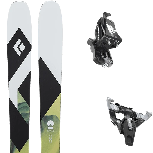 BLACK DIAMOND HELIO CARBON 88 + DYNAFIT SPEED TURN BLACK/SILVER 3 BLACK DIAMOND HELIO CARBON 88 + DYNAFIT SPEED TURN BLACK/SILVER
