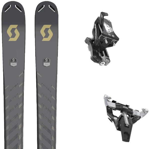 SCOTT SUPERGUIDE FREETOUR + DYNAFIT SPEED TURN BLACK/SILVER 3 SCOTT SUPERGUIDE FREETOUR + DYNAFIT SPEED TURN BLACK/SILVER