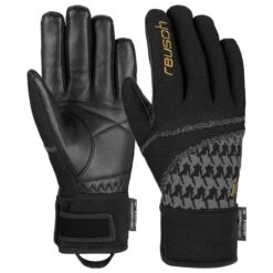 REUSCH RE:KNIT VICTORIA R-TEX XT BLACK GOLD 22 -SnowPeak Gear Store 9 120296 re knit victoria r tex xt black gold 6031204 03