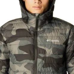 COLUMBIA POWDER LITE HOODED JKT BLACK MOD CAMO 23 -SnowPeak Gear Store 9 128094 powder lite hooded jkt black mod camo 1693931 009 06