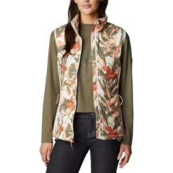 COLUMBIA POWDER PASS™ VEST CHALK FLORICULTURE PRINT 23 -SnowPeak Gear Store 9 128696 1832222 191 04