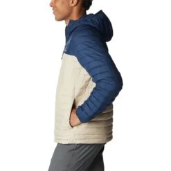 COLUMBIA SILVER FALLS™ HOODED JKT ANCIENT FOSSIL/COLLEGIATE NAVY 23 -SnowPeak Gear Store 9 128796 silver falls tm hooded jkt ancient fossil collegiate navy 2034506 271 03