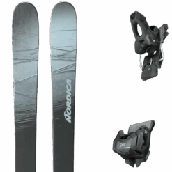 NORDICA UNLEASHED 108 SILVER/BLK/RUST + TYROLIA ATTACK 11 GW W/O BRAKE A