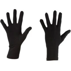 ICEBREAKER OASIS GLOVE LINERS BLACK 23