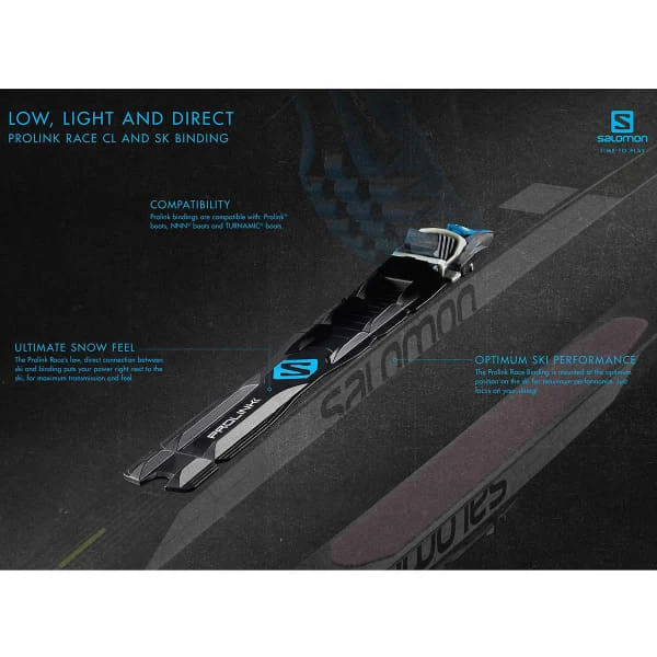 KV+ ROLLERSKI LAUNCH SKATE CURVED 60 CM STANDARD WHEELS + SALOMON PROLINK RACE SKATE 8 KV+ ROLLERSKI LAUNCH SKATE CURVED 60 CM STANDARD WHEELS + SALOMON PROLINK RACE SKATE - Image 6