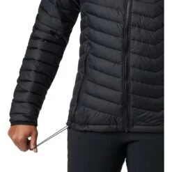 COLUMBIA POWDER LITE HOODED JKT W BLACK 23 -SnowPeak Gear Store 9 63966 powder lite hooded jkt w black 1699071 011 04