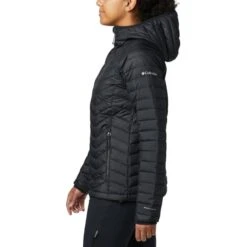 COLUMBIA POWDER LITE HOODED JKT W BLACK 23 -SnowPeak Gear Store 9 63966 powder lite hooded jkt w black 1699071 011 05