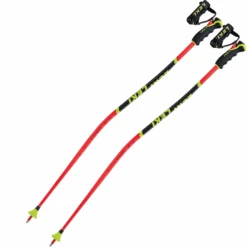LEKI WORLDCUP LITE GS 3D FLUO-RGE/NOIR/FLUO-JNE 22