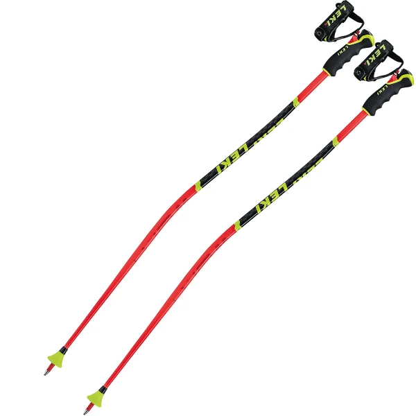 LEKI WORLDCUP LITE GS 3D FLUO-RGE/NOIR/FLUO-JNE 22 3 LEKI WORLDCUP LITE GS 3D FLUO-RGE/NOIR/FLUO-JNE 22