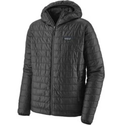 PATAGONIA M'S NANO PUFF HOODY FORGE GREY 23 -SnowPeak Gear Store 9 77754 m s nano puff hoody forge grey 84222 fge 02