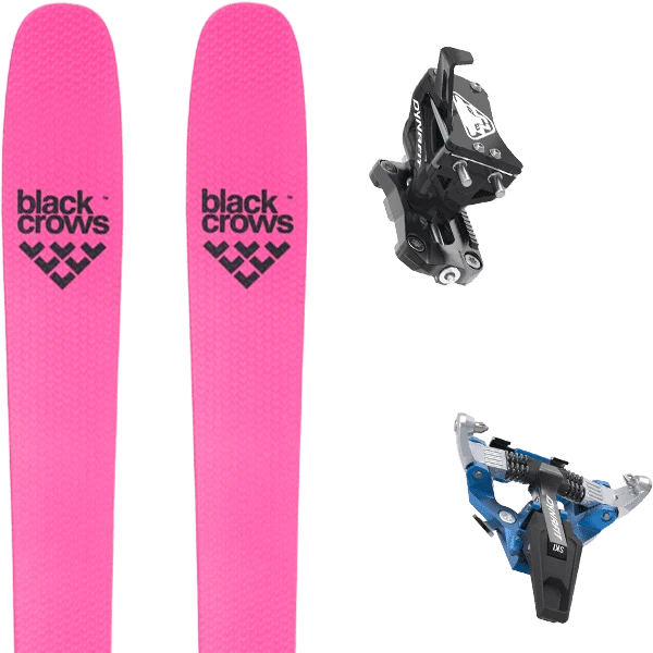 BLACK CROWS CORVUS FREEBIRD + DYNAFIT SPEED TURN BLUE 3 BLACK CROWS CORVUS FREEBIRD + DYNAFIT SPEED TURN BLUE