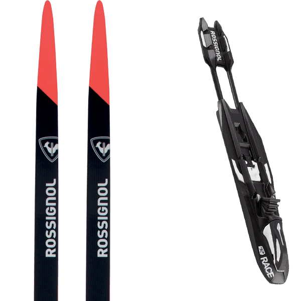 ROSSIGNOL DELTA COMP R-SKIN + ROSSIGNOL RACE CLASSIC 3 ROSSIGNOL DELTA COMP R-SKIN + ROSSIGNOL RACE CLASSIC