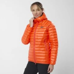 MILLET K SYNTH'X DOWN HOODIE W CORAL CHROME 22 -SnowPeak Gear Store 9 91094 miv8024 9355 03