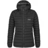 RAB INFINITY MICROLIGHT JACKET W BLACK 22 -SnowPeak Gear Store 9 92493 infinity microlight jacket wmns black qdb 23 blk 01