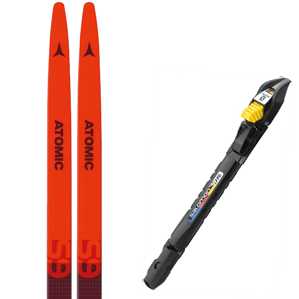 ATOMIC REDSTER S9 JUNIOR + SALOMON SNS UNIVERSAL JUNIOR 3 ATOMIC REDSTER S9 JUNIOR + SALOMON SNS UNIVERSAL JUNIOR